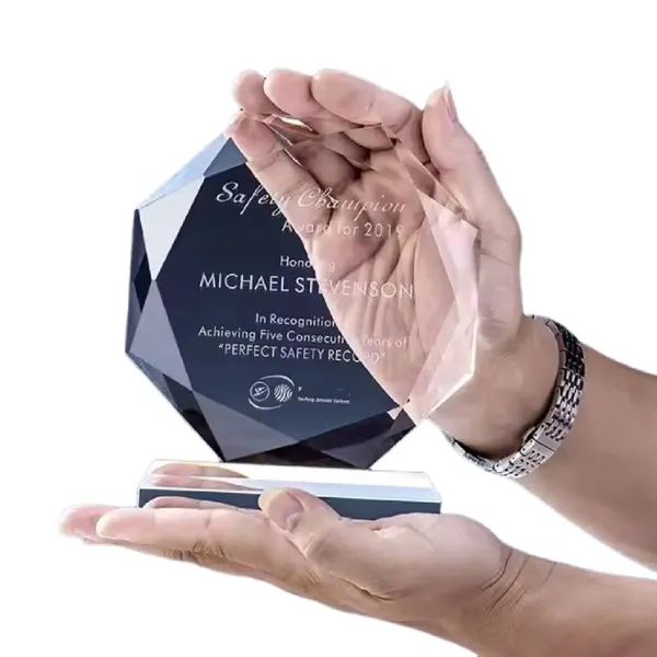 Crystal Recognition Award Trophy - Crystal Recognition Award Trophy - Image 2 of 5