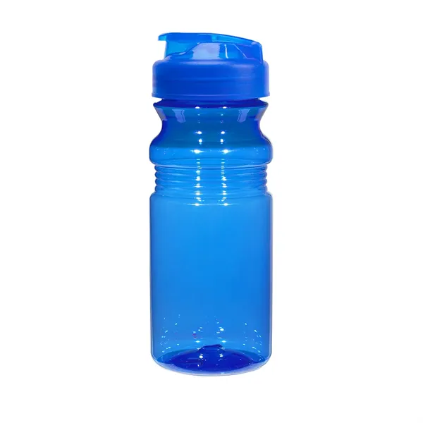 20 Oz. Poly-Clear™ Fitness Bottle With Super Sipper Lid - 20 Oz. Poly-Clear™ Fitness Bottle With Super Sipper Lid - Image 1 of 15