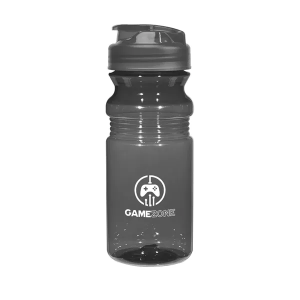 20 Oz. Poly-Clear™ Fitness Bottle With Super Sipper Lid - 20 Oz. Poly-Clear™ Fitness Bottle With Super Sipper Lid - Image 6 of 15