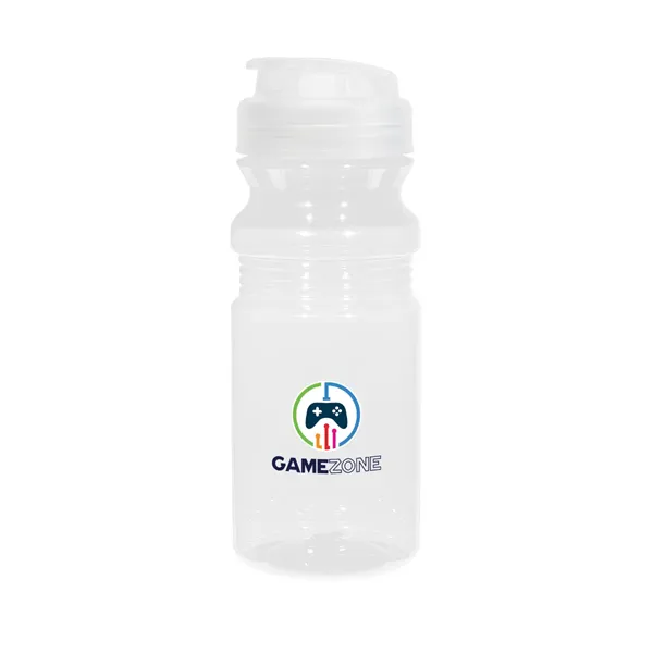 20 Oz. Poly-Clear™ Fitness Bottle With Super Sipper Lid - 20 Oz. Poly-Clear™ Fitness Bottle With Super Sipper Lid - Image 13 of 15