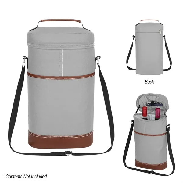 Double Wine Kooler Bag - Double Wine Kooler Bag - Image 7 of 9