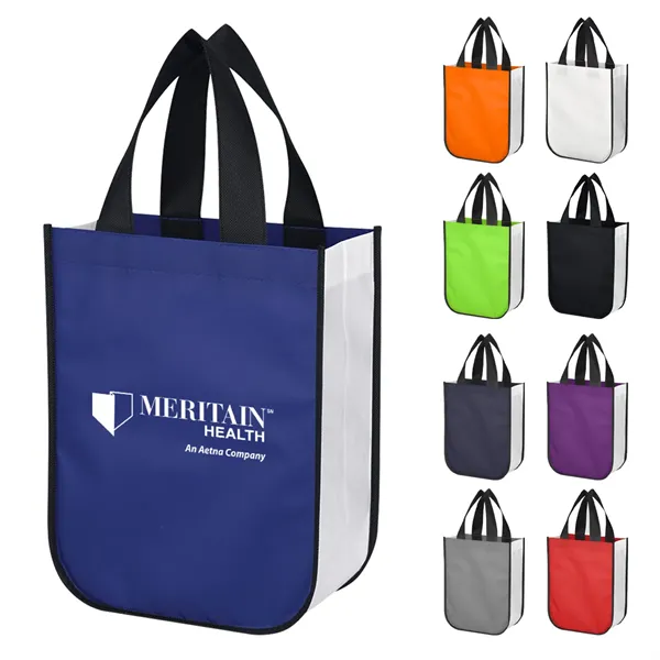 Lola Laminated Non-Woven Shopper Tote Bag - Lola Laminated Non-Woven Shopper Tote Bag - Image 0 of 6