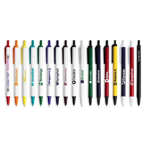 Amber Stick Click Pen - Amber Stick Click Pen - Image 0 of 35