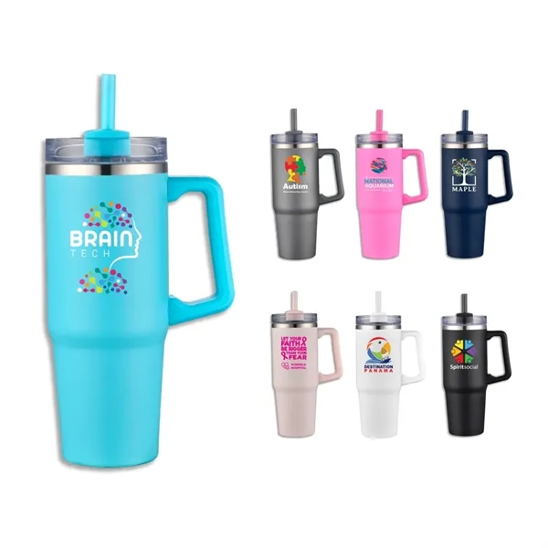 Easy Traveler 30 oz Stainless Steel Tumbler - Easy Traveler 30 oz Stainless Steel Tumbler - Image 0 of 23