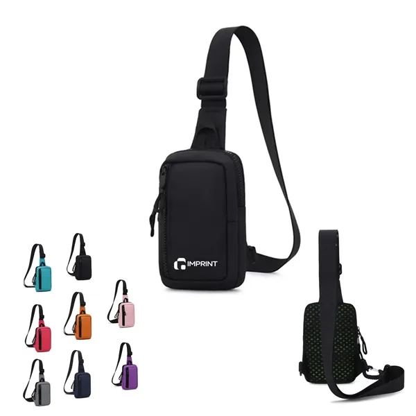 Water-Resistant Mini Crossbody Sling Bag - Water-Resistant Mini Crossbody Sling Bag - Image 0 of 10