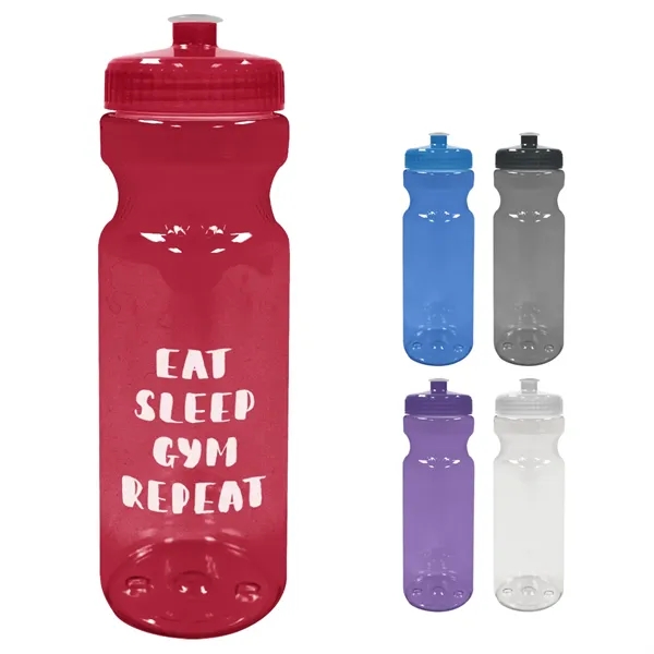 28 Oz. Poly-Clear™ Fitness Bottle - 28 Oz. Poly-Clear™ Fitness Bottle - Image 0 of 3