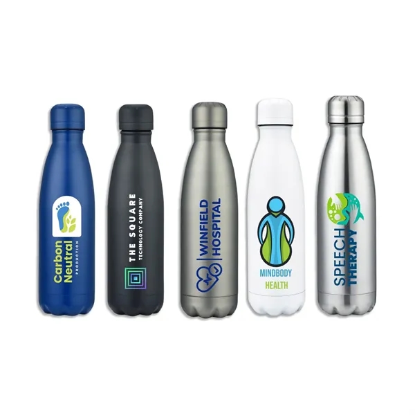Twist 17 oz Stainless Steel Water Bottle - Twist 17 oz Stainless Steel Water Bottle - Image 0 of 21