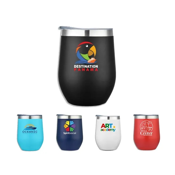 Little Sipper 2.0 12 oz Stainless Steel Wine Tumbler - Little Sipper 2.0 12 oz Stainless Steel Wine Tumbler - Image 0 of 22