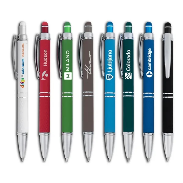 Hope Stylus Satin Soft Touch Click Metal Pen - Hope Stylus Satin Soft Touch Click Metal Pen - Image 0 of 18