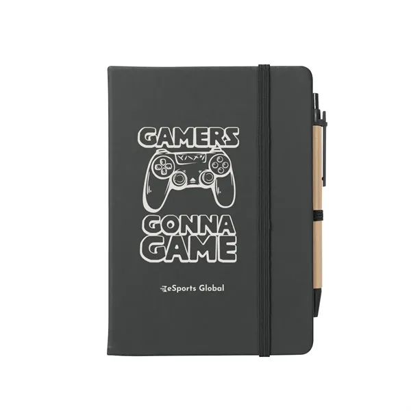 Journal Notebook With Sticky Notes & Flags - Journal Notebook With Sticky Notes & Flags - Image 2 of 18