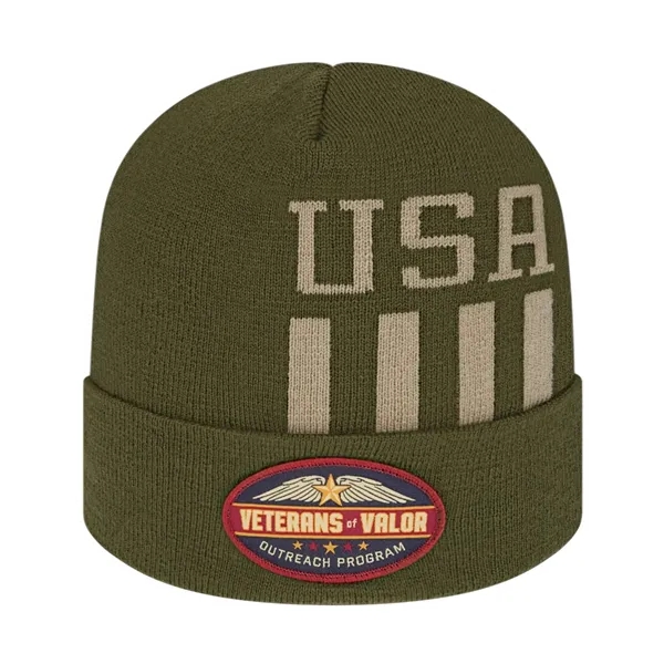 Patriotic Knit Cap with Cuff - Patriotic Knit Cap with Cuff - Image 0 of 4