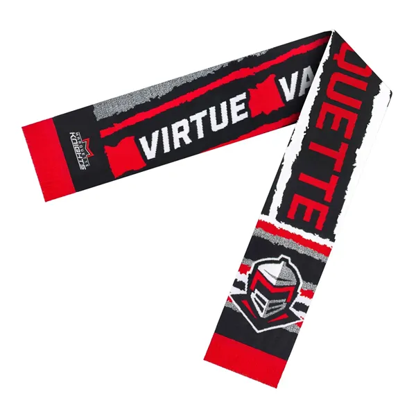 60 Inch Custom Elite Knit Scarf With Elite Fringe - 60 Inch Custom Elite Knit Scarf With Elite Fringe - Image 0 of 8