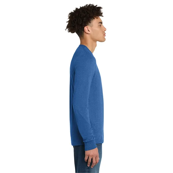 District Perfect Tri Long Sleeve Tee . - District Perfect Tri Long Sleeve Tee . - Image 32 of 58