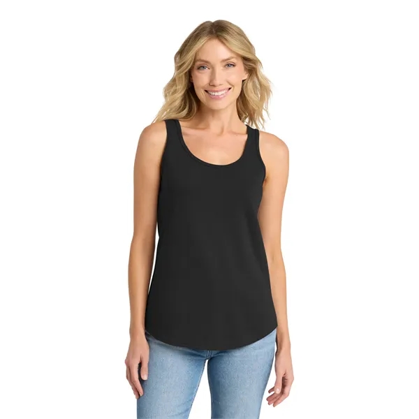 Port & Co Women's Core Cotton Tank Top. - Port & Co Women's Core Cotton Tank Top. - Image 9 of 54