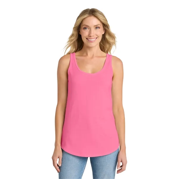Port & Co Women's Core Cotton Tank Top. - Port & Co Women's Core Cotton Tank Top. - Image 29 of 54