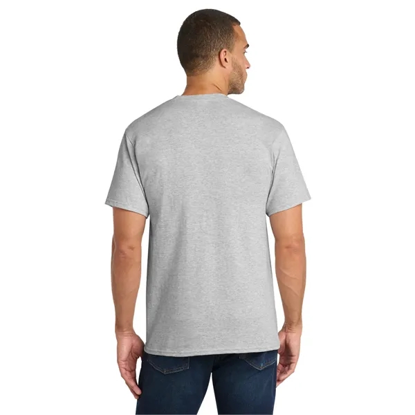 Port & Co Core Cotton Pocket Tee. - Port & Co Core Cotton Pocket Tee. - Image 1 of 69