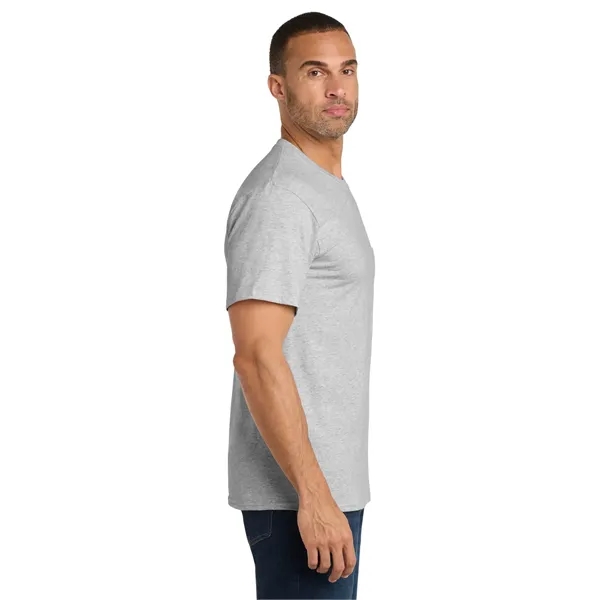 Port & Co Core Cotton Pocket Tee. - Port & Co Core Cotton Pocket Tee. - Image 2 of 69