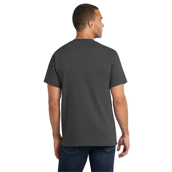 Port & Co Core Cotton Pocket Tee. - Port & Co Core Cotton Pocket Tee. - Image 16 of 69