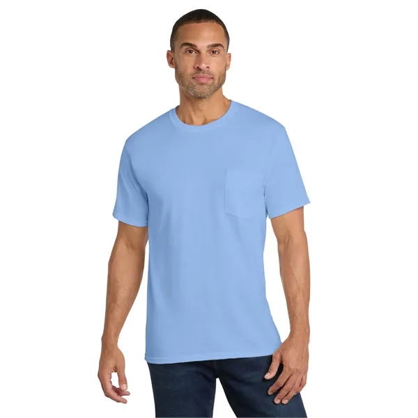 Port & Co Core Cotton Pocket Tee. - Port & Co Core Cotton Pocket Tee. - Image 35 of 69