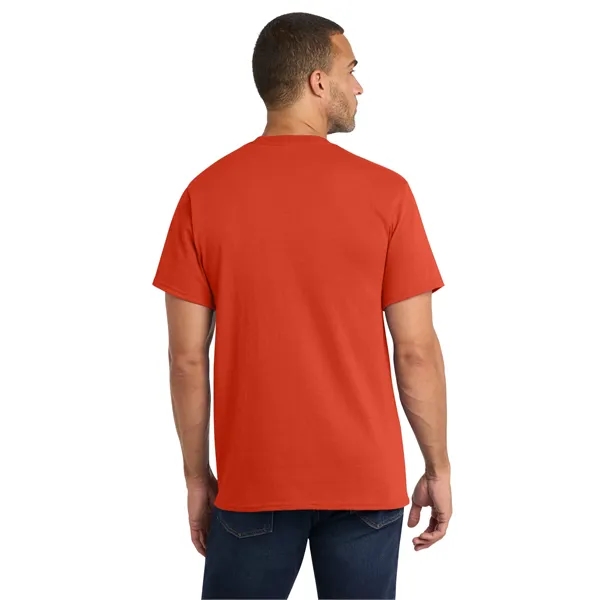 Port & Co Core Cotton Pocket Tee. - Port & Co Core Cotton Pocket Tee. - Image 46 of 69