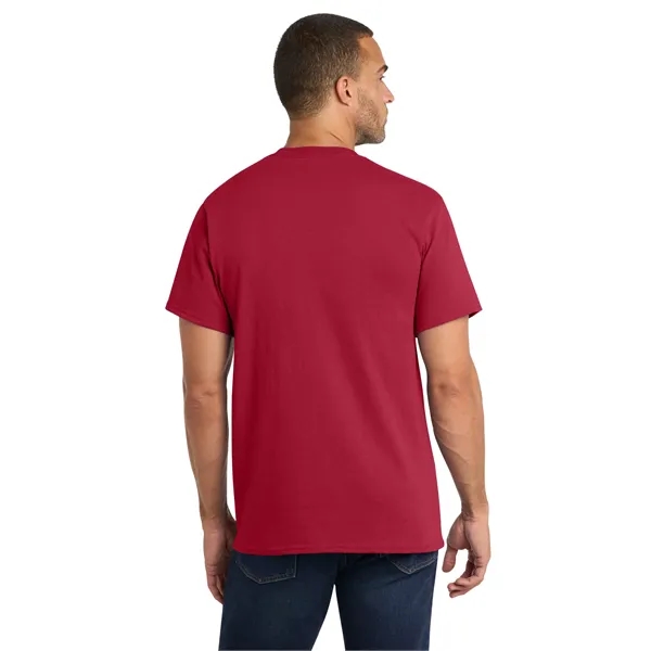 Port & Co Core Cotton Pocket Tee. - Port & Co Core Cotton Pocket Tee. - Image 51 of 69