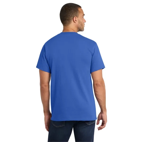 Port & Co Core Cotton Pocket Tee. - Port & Co Core Cotton Pocket Tee. - Image 56 of 69