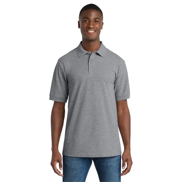 Port & Co Core Blend Pique Polo. - Port & Co Core Blend Pique Polo. - Image 2 of 49