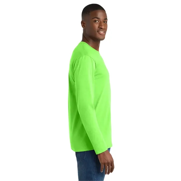 Port & Co Long Sleeve Fan Favorite Tee. - Port & Co Long Sleeve Fan Favorite Tee. - Image 37 of 79