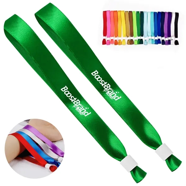 Custom Fabric Event Wristbands with Adjustable Closure - Custom Fabric Event Wristbands with Adjustable Closure - Image 0 of 4