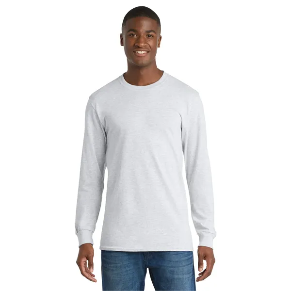 Port & Co Long Sleeve Core Cotton Tee. - Port & Co Long Sleeve Core Cotton Tee. - Image 0 of 119