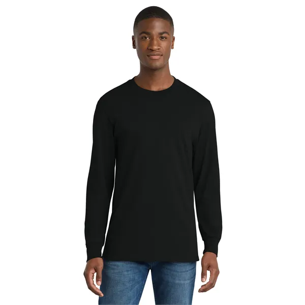 Port & Co Long Sleeve Core Cotton Tee. - Port & Co Long Sleeve Core Cotton Tee. - Image 10 of 119