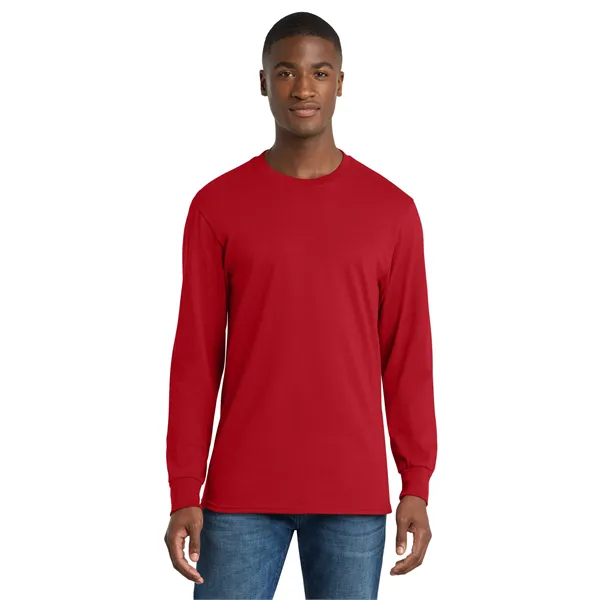 Port & Co Long Sleeve Core Cotton Tee. - Port & Co Long Sleeve Core Cotton Tee. - Image 31 of 119