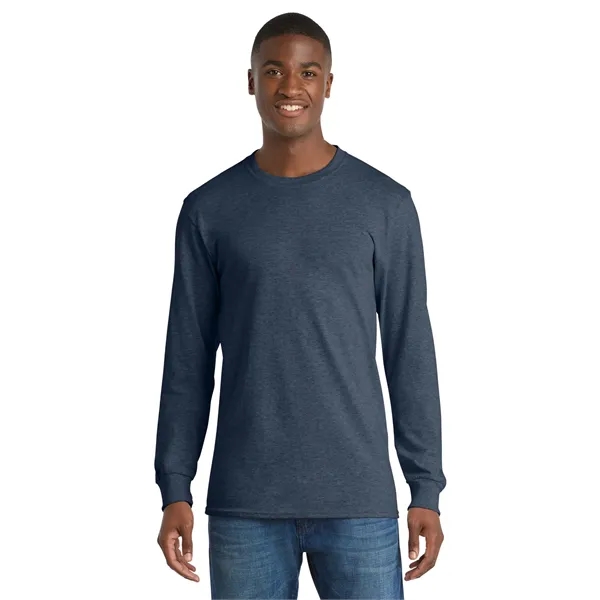 Port & Co Long Sleeve Core Cotton Tee. - Port & Co Long Sleeve Core Cotton Tee. - Image 92 of 119