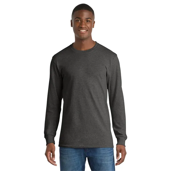 Port & Co Long Sleeve Core Cotton Tee. - Port & Co Long Sleeve Core Cotton Tee. - Image 98 of 119