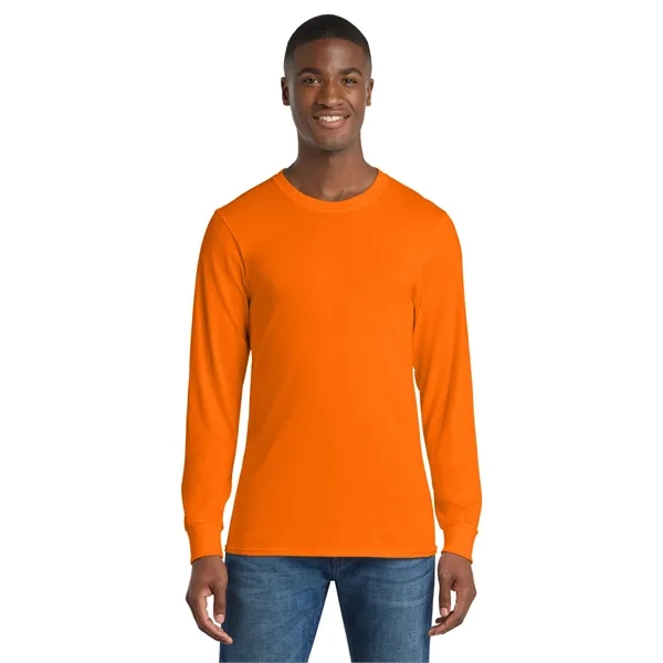 Port & Co Long Sleeve Core Cotton Tee. - Port & Co Long Sleeve Core Cotton Tee. - Image 103 of 119