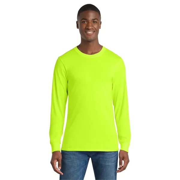 Port & Co Long Sleeve Core Cotton Tee. - Port & Co Long Sleeve Core Cotton Tee. - Image 108 of 119