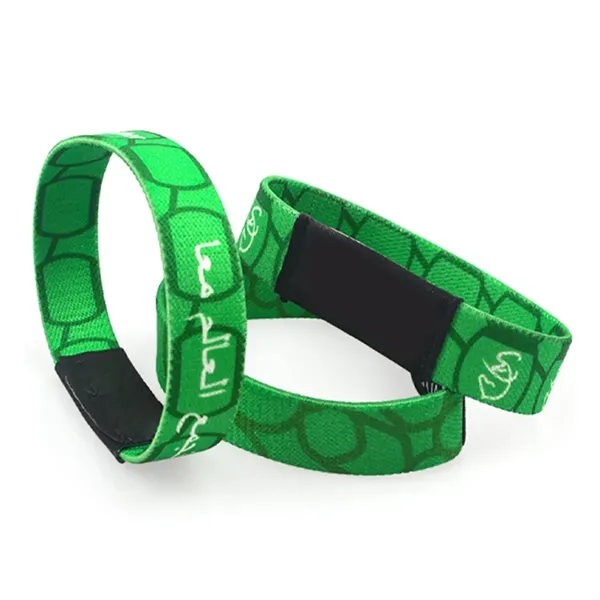Custom Elastic Fabric Wristbands for Events - Custom Elastic Fabric Wristbands for Events - Image 3 of 3