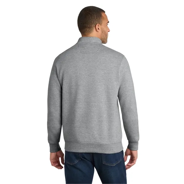 Port & Co Fan Favorite Fleece 1/4-Zip Pullover Sweatshirt. - Port & Co Fan Favorite Fleece 1/4-Zip Pullover Sweatshirt. - Image 1 of 34