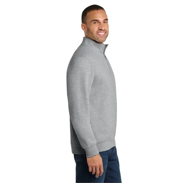 Port & Co Fan Favorite Fleece 1/4-Zip Pullover Sweatshirt. - Port & Co Fan Favorite Fleece 1/4-Zip Pullover Sweatshirt. - Image 2 of 34