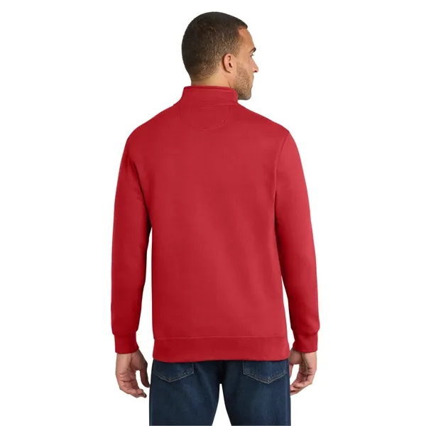 Port & Co Fan Favorite Fleece 1/4-Zip Pullover Sweatshirt. - Port & Co Fan Favorite Fleece 1/4-Zip Pullover Sweatshirt. - Image 12 of 34