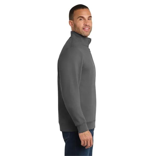 Port & Co Fan Favorite Fleece 1/4-Zip Pullover Sweatshirt. - Port & Co Fan Favorite Fleece 1/4-Zip Pullover Sweatshirt. - Image 19 of 34
