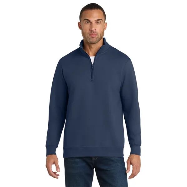 Port & Co Fan Favorite Fleece 1/4-Zip Pullover Sweatshirt. - Port & Co Fan Favorite Fleece 1/4-Zip Pullover Sweatshirt. - Image 22 of 34