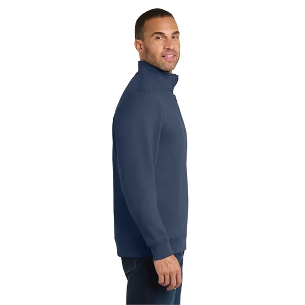 Port & Co Fan Favorite Fleece 1/4-Zip Pullover Sweatshirt. - Port & Co Fan Favorite Fleece 1/4-Zip Pullover Sweatshirt. - Image 24 of 34