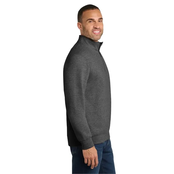 Port & Co Fan Favorite Fleece 1/4-Zip Pullover Sweatshirt. - Port & Co Fan Favorite Fleece 1/4-Zip Pullover Sweatshirt. - Image 34 of 34