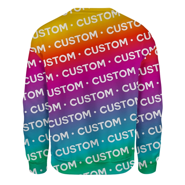 Custom Dye Sublimated Sweatshirt - Custom Dye Sublimated Sweatshirt - Image 1 of 2