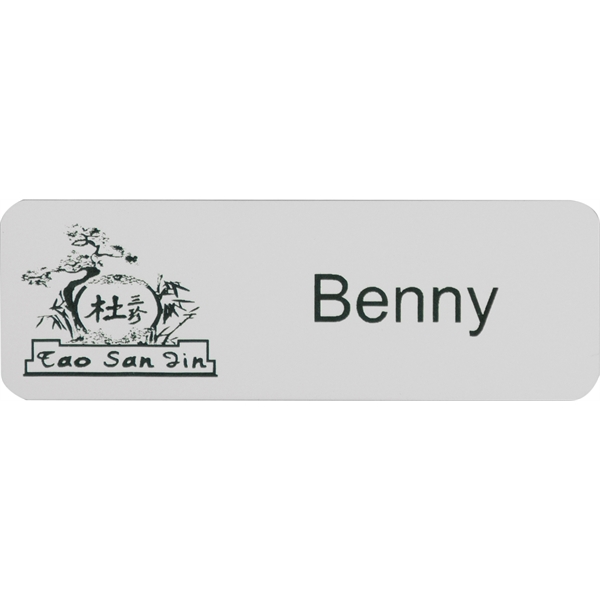 Plastic Laser Engraved Badge - Plastic Laser Engraved Badge - Image 9 of 10