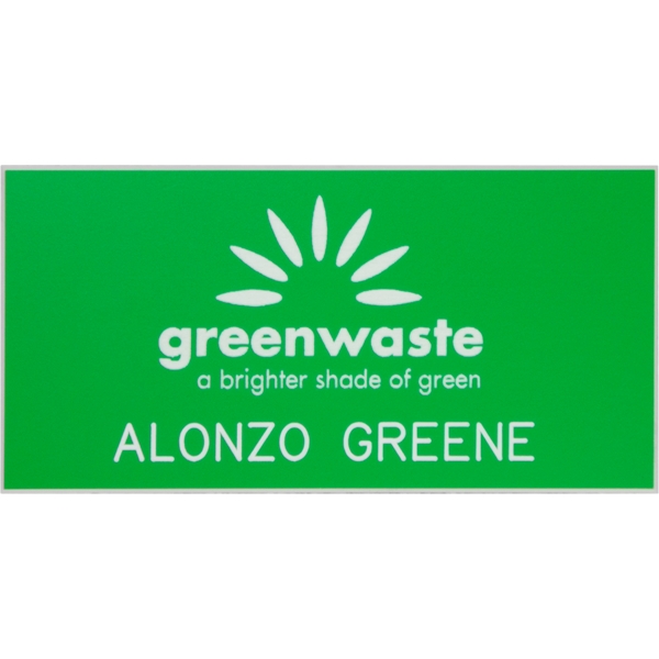 Plastic Laser Engraved Badge - Plastic Laser Engraved Badge - Image 10 of 10
