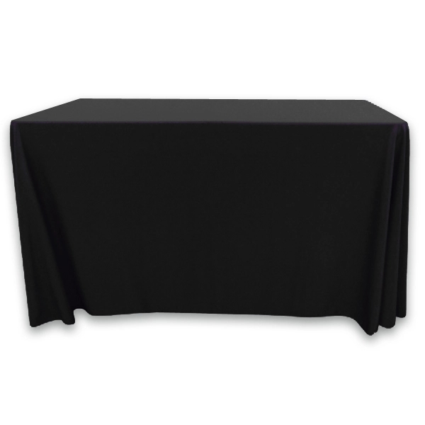 4 ft. x 24 in.Throw PolyKnit™ Table Cover (Blank) - 4 ft. x 24 in.Throw PolyKnit™ Table Cover (Blank) - Image 0 of 27