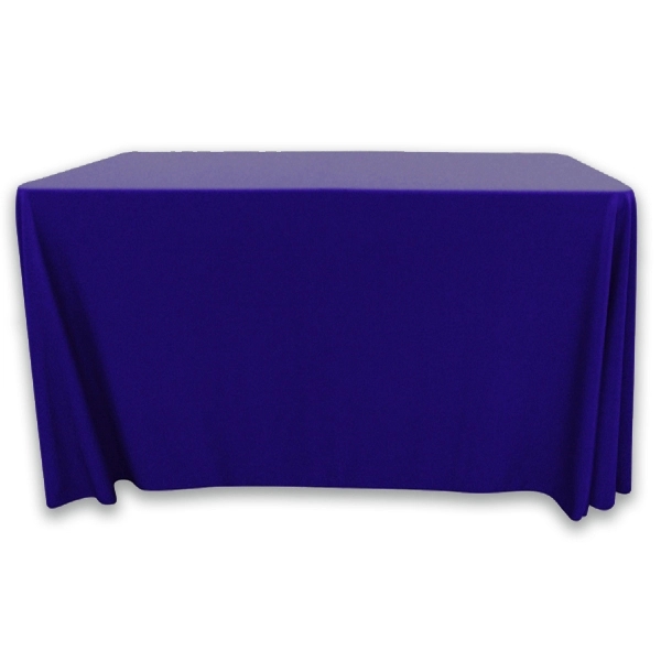 4 ft. x 24 in.Throw PolyKnit™ Table Cover (Blank) - 4 ft. x 24 in.Throw PolyKnit™ Table Cover (Blank) - Image 15 of 27