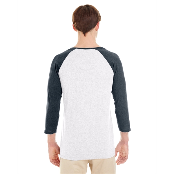 Jerzees Adult TRI-BLEND Baseball Raglan - Jerzees Adult TRI-BLEND Baseball Raglan - Image 10 of 41